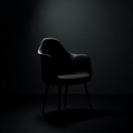 Abstract furniture silhouette